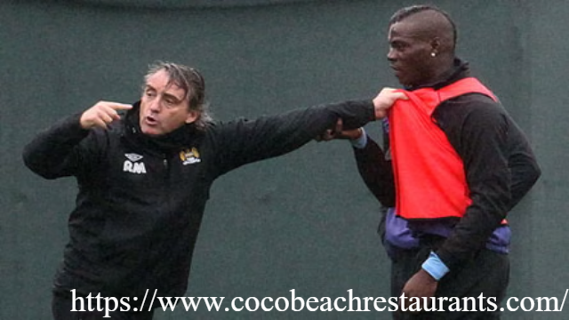 Roberto Mancini dan Mario Balotelli